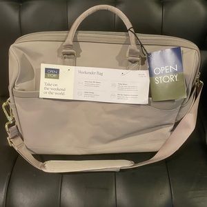 Weekender Bag Taupe - Open Story